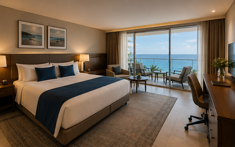 Habitación del Hotel Las Gaviotas