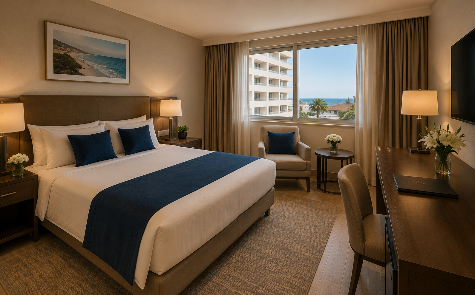 Habitación Premium con vista parcial al mar