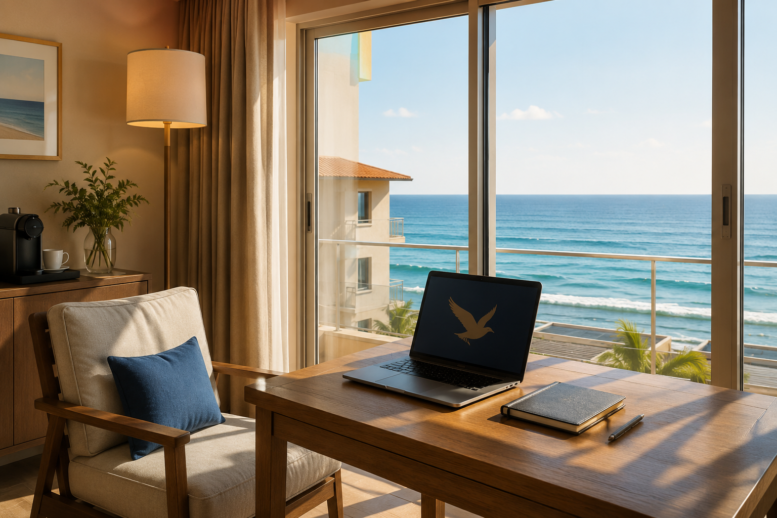 Conexión WiFi disponible en todas las áreas del hotel